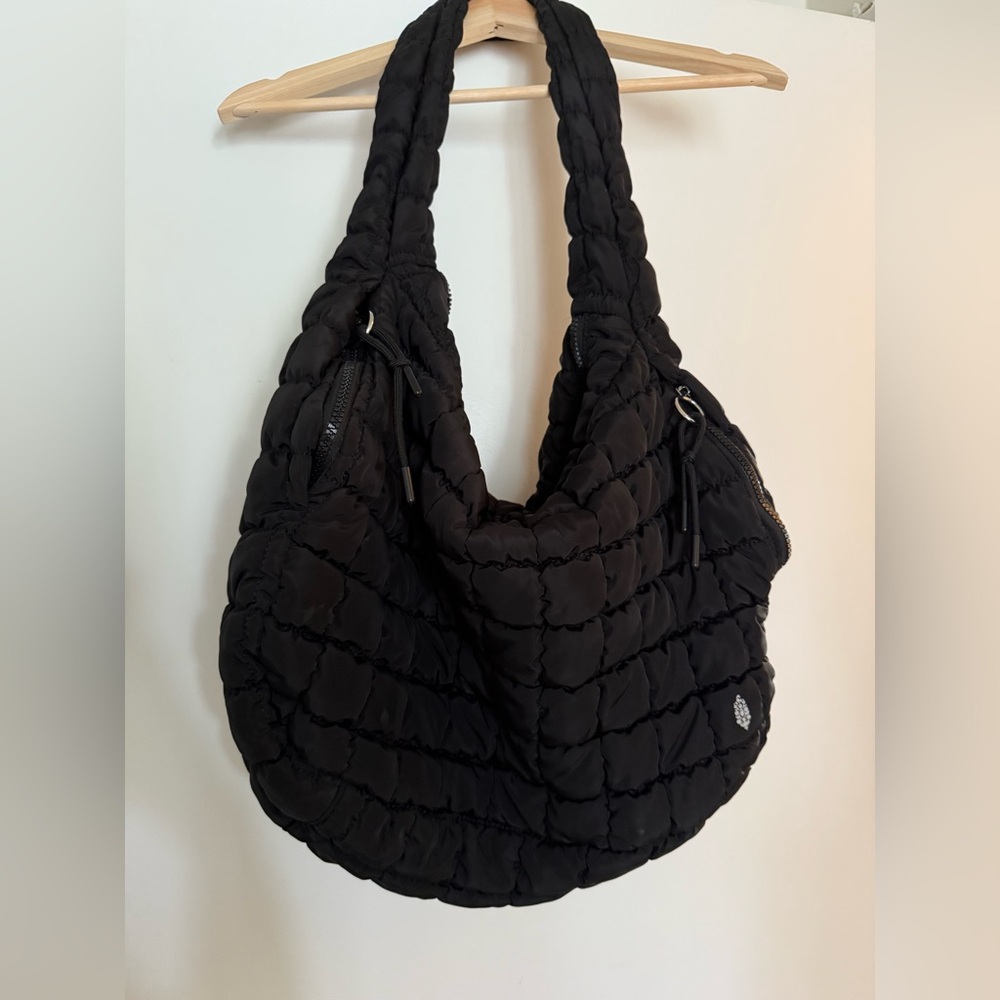Free People oversized quilted bag